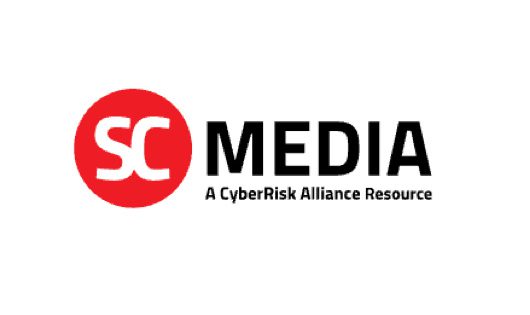 Logo of SC Media, featuring a red circular element with the letters 'SC' in white, accompanied by the text 'MEDIA' in bold black, and the tagline 'A CyberRisk Alliance Resource' below.