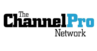 Logo of The ChannelPro Network, featuring bold black text with the word 'Pro' in blue, accompanied by the tagline 'Network' in smaller black font.